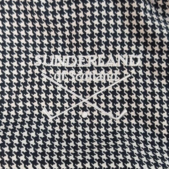 EUC - SUNDERLAND of SCOTLAND Golf Pullover Weatherbeater Waterproof Women's sz L - Picture 3 of 13